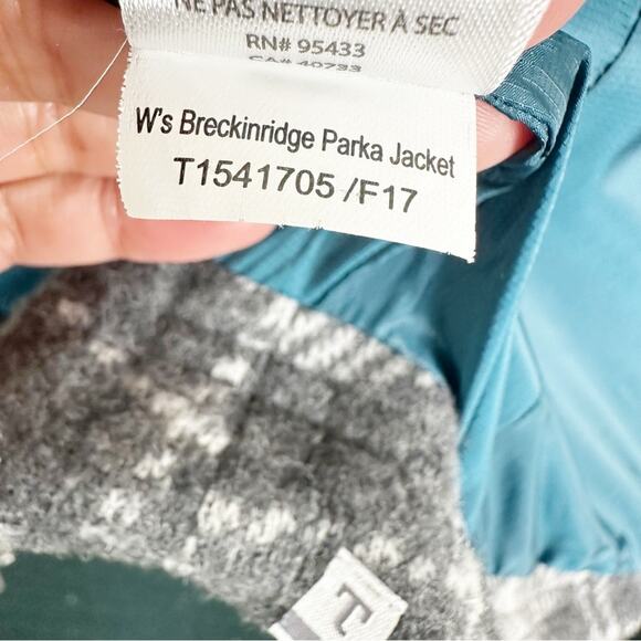 Toad & Co Breckinridge Parka Women's Size XS Plaid Quilted Zip Puffer Jacket - Picture 12 of 13